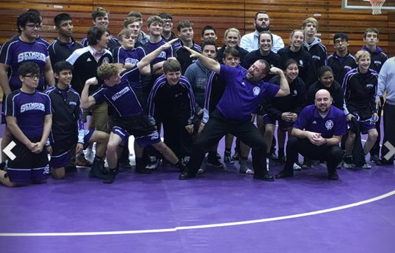 Getting an upgrade: School board approves new wrestling mats